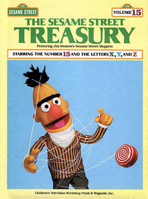 The Sesame Street Treasury, Volume 15: Starring The Number 15 and the Letters X, Y, and Z by Linda Bove, National Theatre of the Deaf