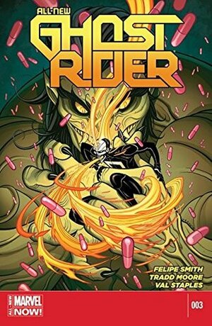 All-New Ghost Rider #3 by Tradd Moore, Val Staples, Felipe Smith, Mark Paniccia