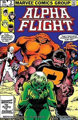Alpha Flight (1983-1994) #2 by Tom Orzechowski, John Byrne, Andy Yanchus