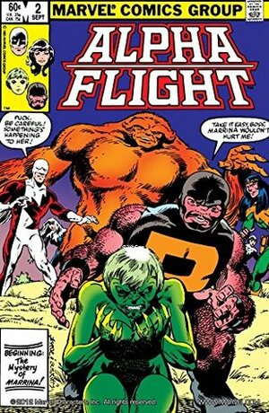 Alpha Flight (1983-1994) #2 by John Byrne, Andy Yanchus, Tom Orzechowski