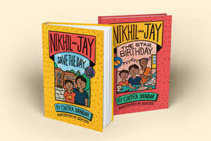 The star birthday.Nikhil and Jay by Chitra Soundar