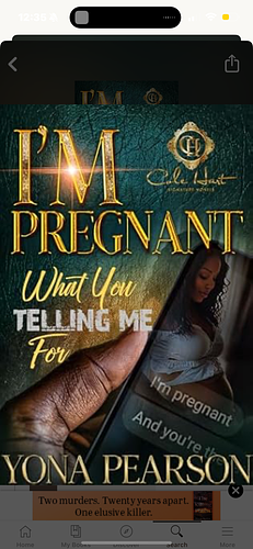 I'm pregnant…what you telling me for  by Yona Pearson