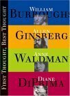 First Thought Best Thought by Allen Ginsberg, Diane di Prima, William S. Burroughs, Anne Waldman