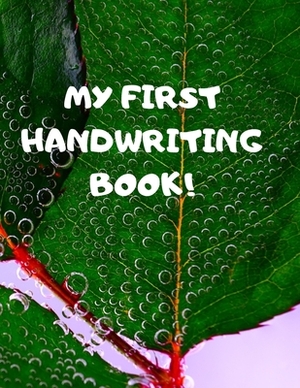 My First Handwriting Book!: Beginner's English Handwriting Book 110 Pages of 8.5 Inch X 11 Inch Wide and Intermediate Lines with Pages for Each Le by Larry Sparks