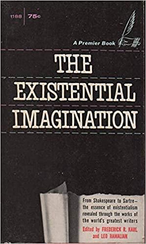 The Existential Imagination: From Sade to Sartr by Frederick R. Karl, Frederick R. Karl, Leo Hamalian