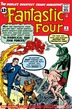 Fantastic Four (1961) #6 by Stan Lee