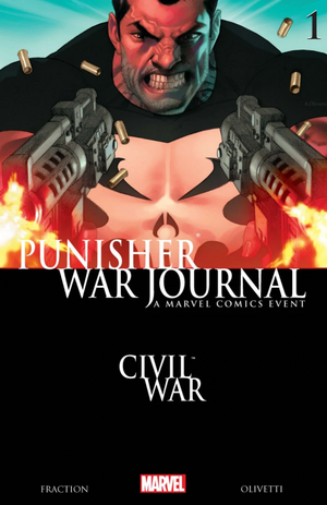 Punisher War Journal #1 by Matt Fraction