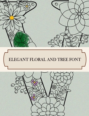 Elegant Floral and Tree Font by Nick Snels