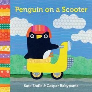 Penguin on a Scooter by Caspar Babypants, Kate Endle