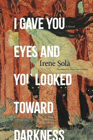 I Gave You Eyes and You Looked Toward Darkness: A Novel by Irene Solà