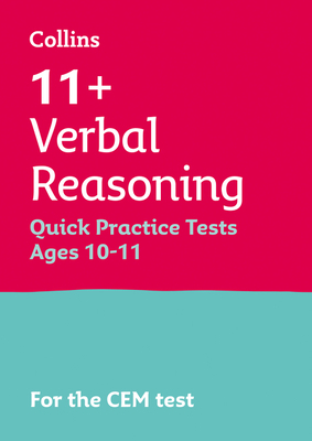 Letts 11+ Success - 11+ Verbal Reasoning Quick Practice Tests: For the Cem Tests: Age 10-11 by Collins UK