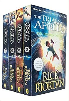 Rick Riordan The Trials of Apollo Collection 4 Books Set by Rick Riordan