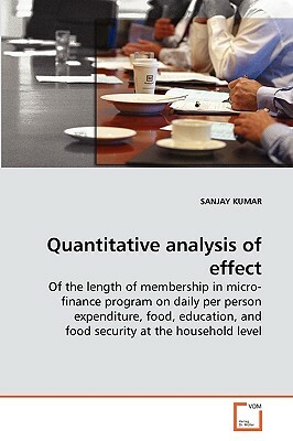Quantitative Analysis of Effect by Sanjay Kumar