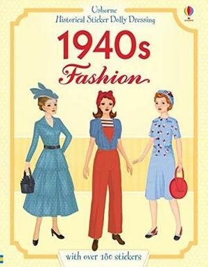 Historical Sticker Dolly Dressing 1940s Fashion by Rosie Hore