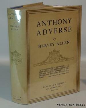 Anthony Adverse by Allan McNab, Hervey Allen