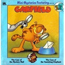 Garfield Mini Mysteries: The Case of the Mystery Mail and The Case of the Vanishing Elephant by Dave Kühn, Jim Davis, Jim Kraft, Mike Fentz