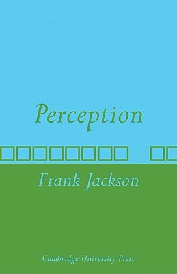 Perception: A Representative Theory by Frank Jackson