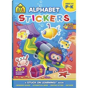 Alphabet Stickers Workbook by Joan Hoffman