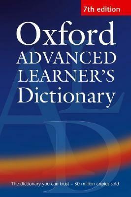 Oxford Advanced Learner's Dictionary of Current English With CDROM by Sally Wehmeier, A.S. Hornby