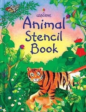 Animal Stencil Book With Stencils by Ruth Brocklehurst, Hanri Van Wyk