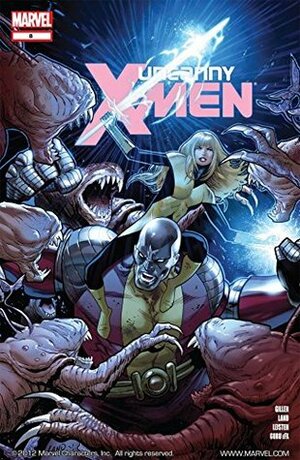 Uncanny X-Men (2011-2012) #8 by Greg Land, Joe Caramagna, Jay Leisten, GURU-eFX, Kieron Gillen