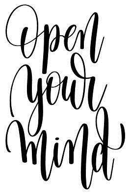 Open Your Mind: 6x9 College Ruled Line Paper 150 Pages by Startup