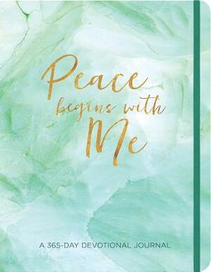 Peace Begins with Me Journal: A 365-Day Devotional Journal by Ellie Claire