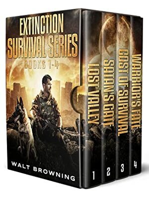 Extinction Survival: The Complete Four Book Series: A Post-Apocalyptic Thriller by Nicholas Sansbury Smith, Walt Browning