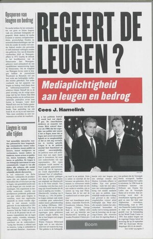 Regeert de leugen? by Cees J. Hamelink