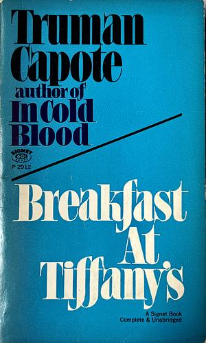 Breakfast at Tiffany's by Truman Capote