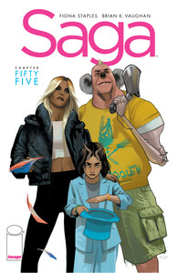 Saga #55 by Fiona Staples, Brian K. Vaughan