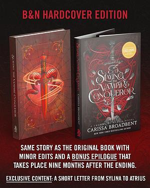Slaying the Vampire Conqueror - Bonus Letter by Carissa Broadbent