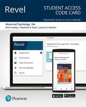 Hooley Revel for Abnormal Psychology -- Access Card by James Butcher, Matthew Nock, Jill Hooley