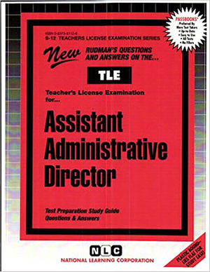 Assistant Administrative Director: Passbooks Study Guide by National Learning Corporation