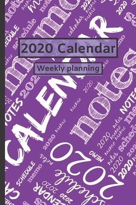 2020 Calendar: Weekly planning by CICI Calendar, Cinia Cada, Nini N