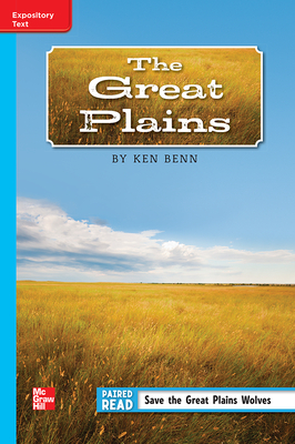 Reading Wonders Leveled Reader the Great Plains: On-Level Unit 5 Week 5 Grade 5 by 