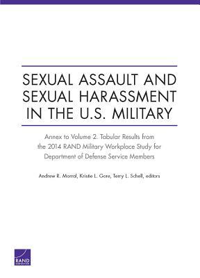 Sexual Assault and Sexual Harassment in the U.S. Military: Annex to Volume 2. Tabular Results from the 2014 Rand Military Workplace Study for Departme by Terry L. Schell, Andrew R. Morral, Kristie L. Gore