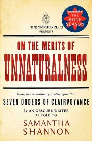 On the Merits of Unnaturalness by Samantha Shannon
