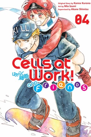 Cells at Work and Friends!, Vol. 4 by Kanna Kurono, Mio Izumi