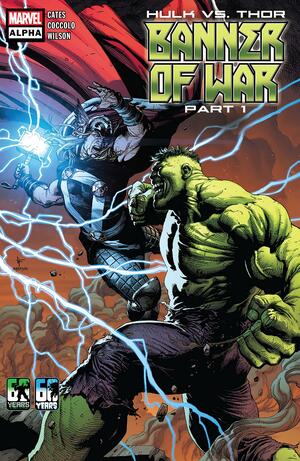 Hulk vs. Thor: Banner of War Alpha #1 by Donny Cates, Donny Cates, Martin Coccolo