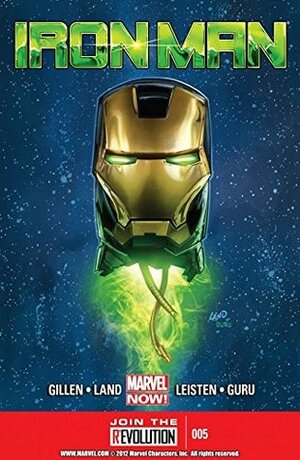 Iron Man #5 by Greg Land, Jay Leisten, GURU-eFX, Kieron Gillen