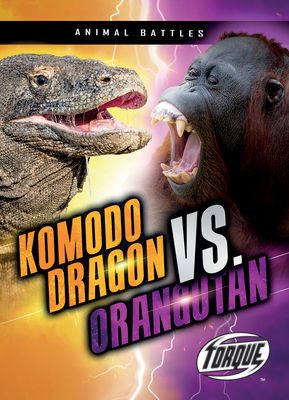 Komodo Dragon vs. Orangutan by Nathan Sommer