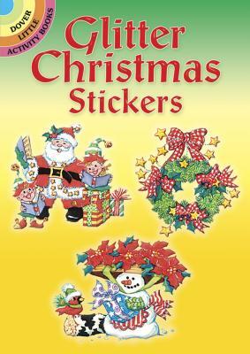 Glitter Christmas Stickers by Nina Barbaresi
