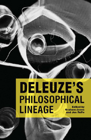 Deleuze's Philosophical Lineage by Jon Roffe, Graham Jones