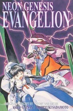 Neon Genesis Evangelion 3-in-1 Edition, Vol. 1: Includes vols. 1, 2 & 3 by Yoshiyuki Sadamoto, Yoshiyuki Sadamoto