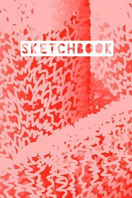 Sketchbook: Abstract Liquid Marble Mirror Red Design by Frasier Cheng-Binns