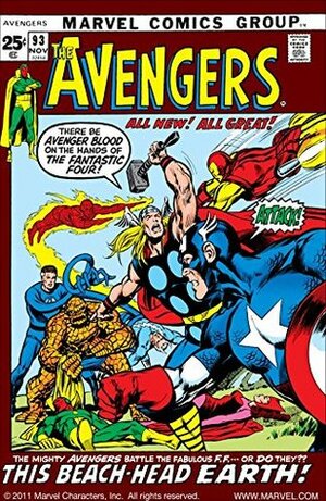 Avengers (1963-1996) #93 by Roy Thomas, Neal Adams, Tom Palmer