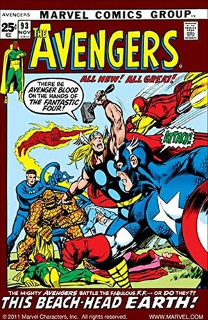 Avengers (1963) #93 by Roy Thomas, Neal Adams, Tom Palmer