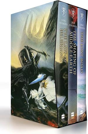 The History of Middle-earth (Boxed Set 2): The Lays of Beleriand, The Shaping of Middle-earth & The Lost Road by J.R.R. Tolkien, Christopher Tolkien