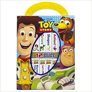 Disney Toy Story - My First Library Board Book Block 12-Book Set - PI Kids by Phoenix International Publications, Claire Winslow, Riley Beck